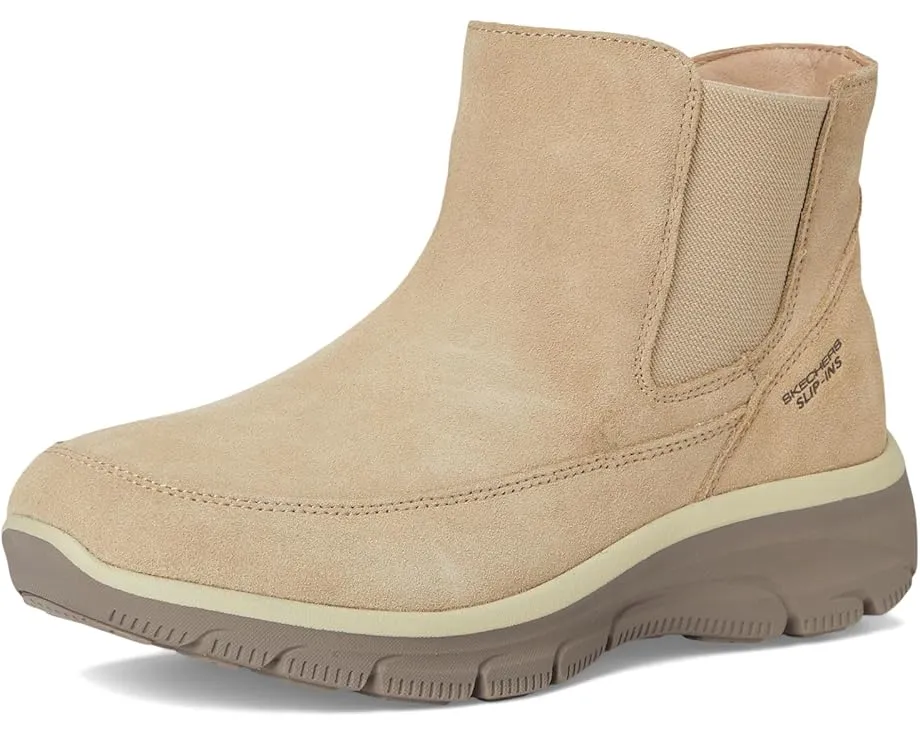 Ботинки SKECHERS Easy Going в стиле челси без шнуровки с замшевым верхом