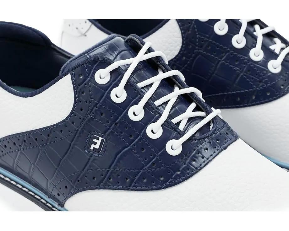 FootJoy Traditions классические гольф-ботинки из премиальной кожи с легкой подошвой