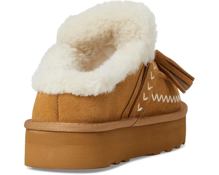 Vintage Havana шлепанцы Charm на платформе с подкладкой из искусственного меха