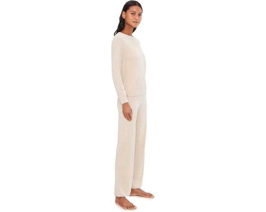 Комплект Barefoot Dreams CozyChic Ultra Lite свитер с резинкой и широкие брюки
