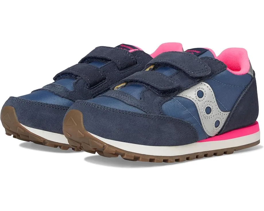 Детские кроссовки Saucony Originals Jazz с двойной застежкой на липучках