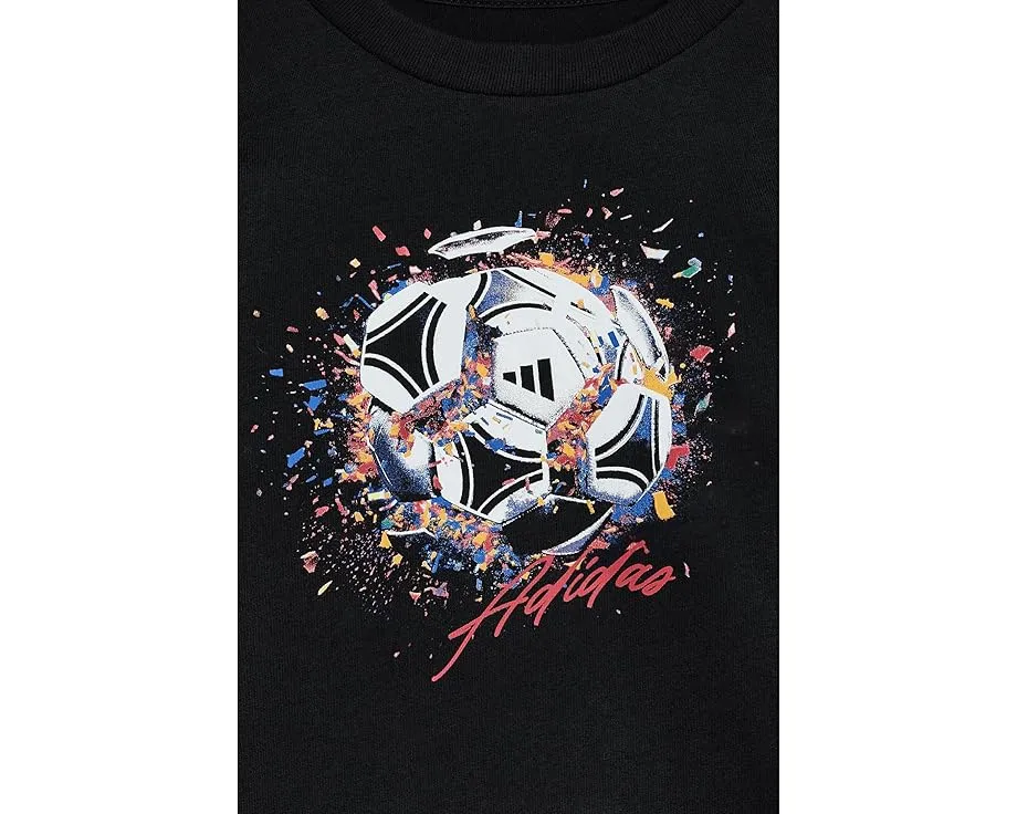 Adidas детская футболка с принтом Sport Graphic с длинным рукавом