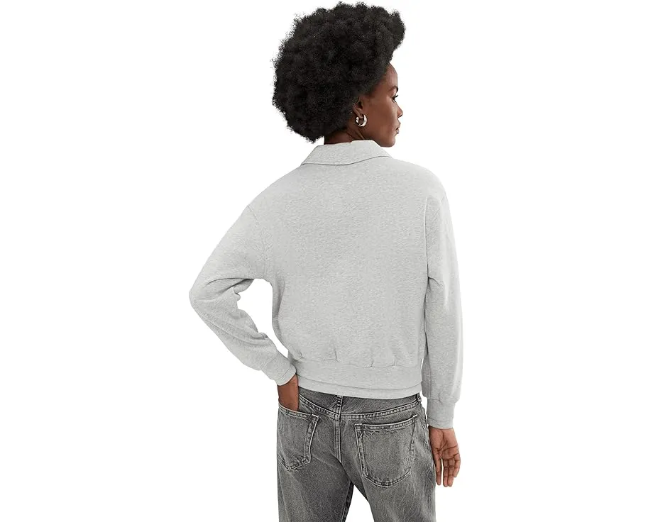 Свитшот AG Jeans Carol с воротником джонни из шерпы