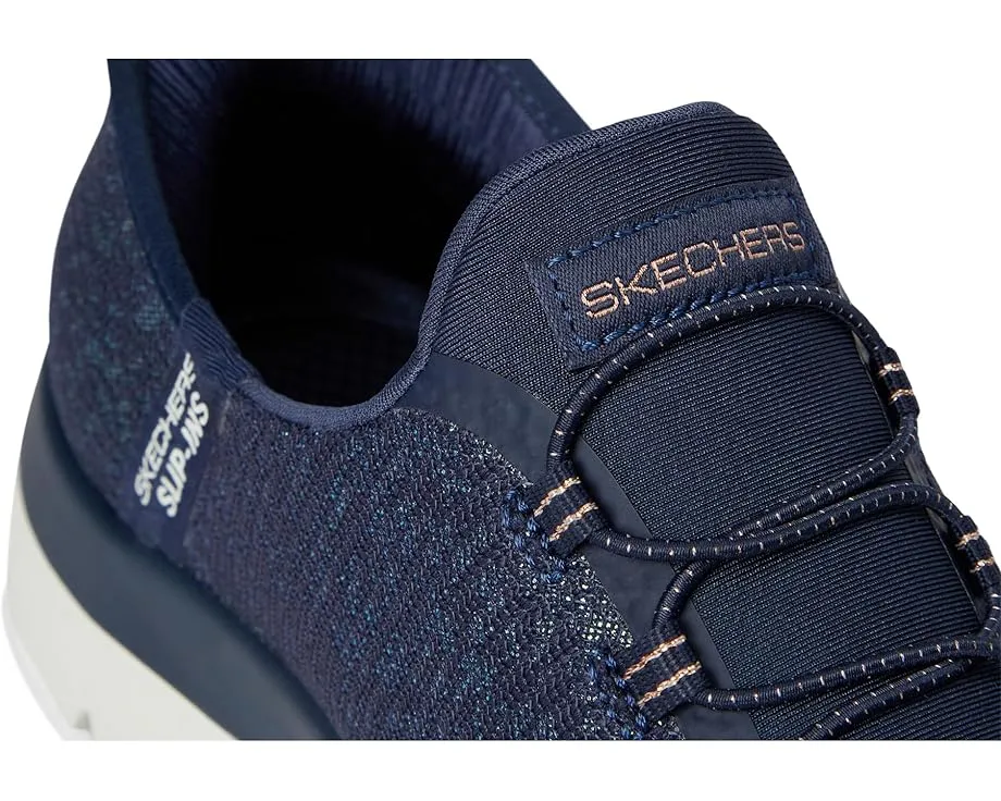 Веганские кроссовки SKECHERS Summits Lunar Glow Hands Free Slip-Ins