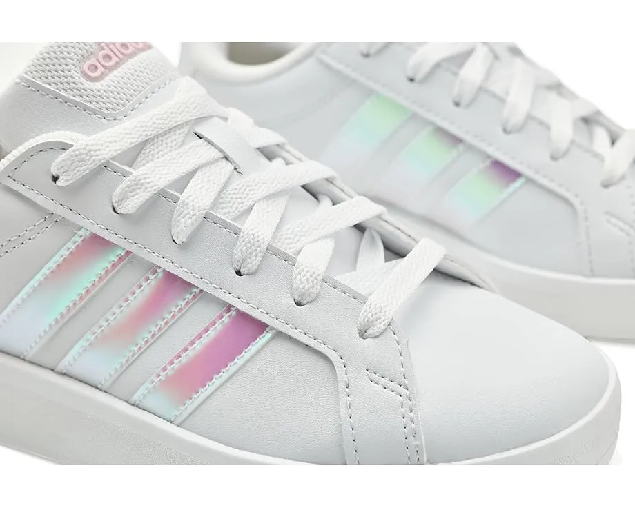 Детские кроссовки adidas Grand Court 3.0 с круглым носком и резиновой подошвой