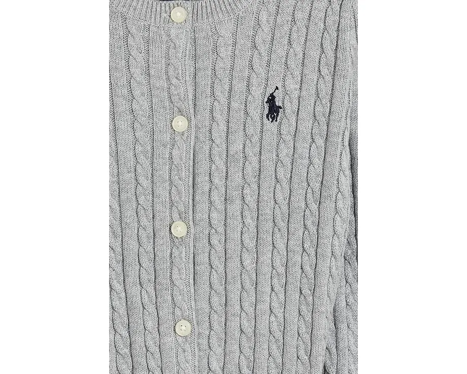 Детский хлопковый кардиган Polo Ralph Lauren Mini-Cable