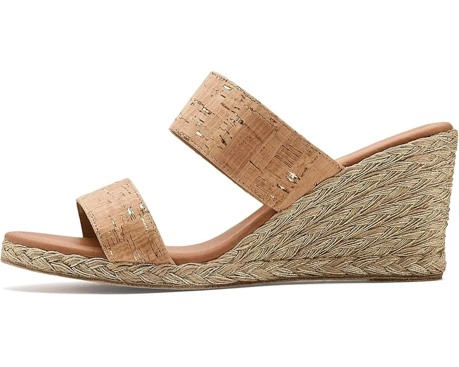 Сандалии Andre Assous Nolita Cork на эспадрилье с клином из пробки