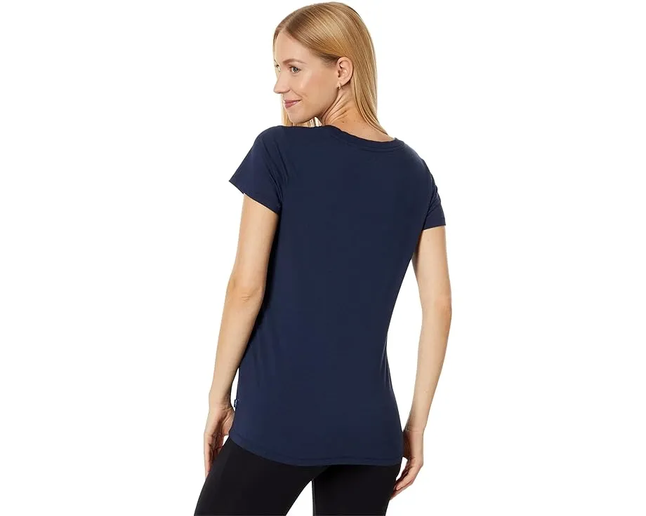 Футболка L.L.Bean Soft Stretch Supima с круглым вырезом и коротким рукавом из хлопка