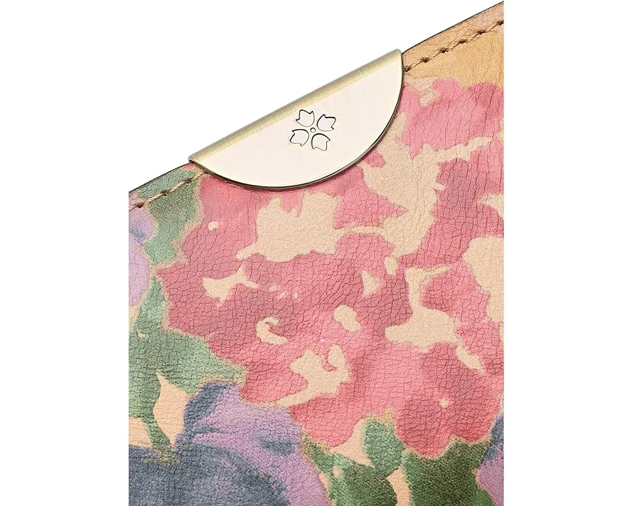 Patricia Nash Busalla Кожаный кошелек с множеством отделений и магнитной застежкой