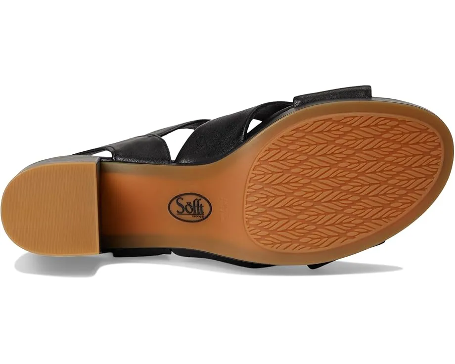 Сандалии Sofft Lizzie на платформе с перекрестными ремешками