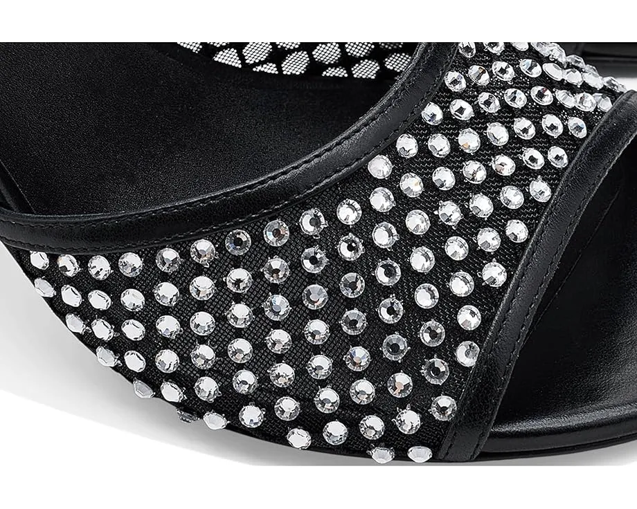 Сланцы Stuart Weitzman Bareitall Shine с блестками и стулом