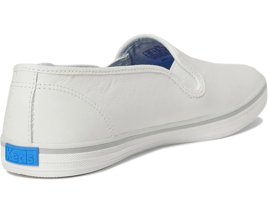Кожаные слипоны Keds Champion с гибкой резиновой подошвой