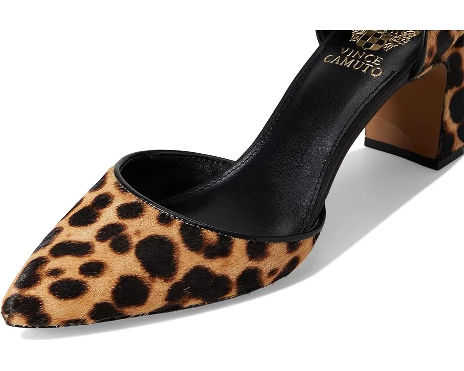 Туфли-лодочки Vince Camuto Hendriy с ремешком на щиколотке и меховым верхом