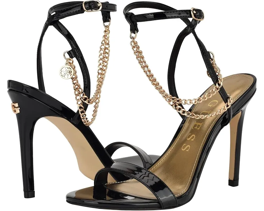 Туфли GUESS Miamy на шпильке с цепочкой и миндальным носком