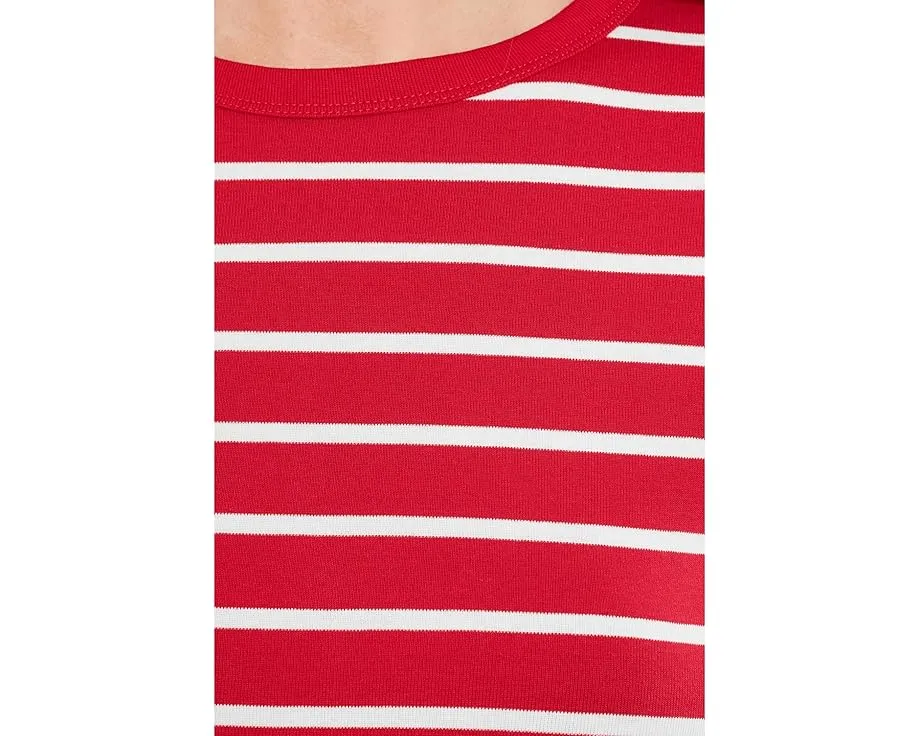 Madewell футболка Crew Neck 90s Tee в красную полоску
