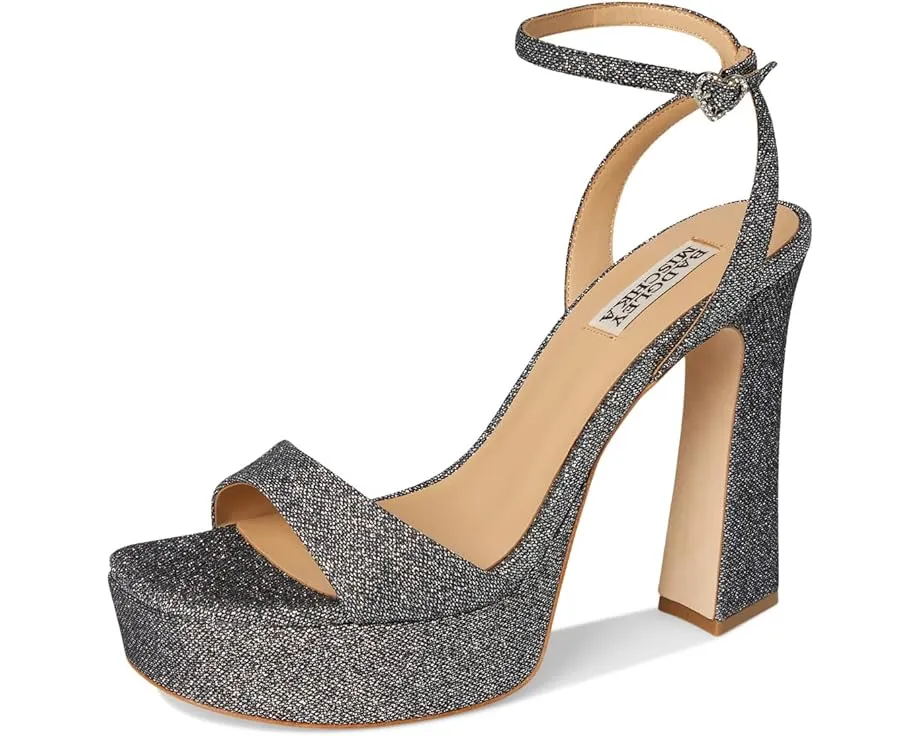 Босоножки Badgley Mischka Caia на платформе с круглым носком и пряжкой в форме сердца