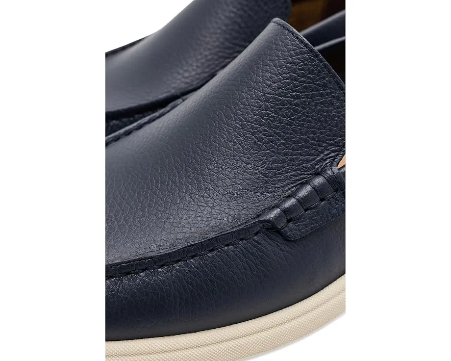 Мокасины Sienne BOSS классические кожаные черные