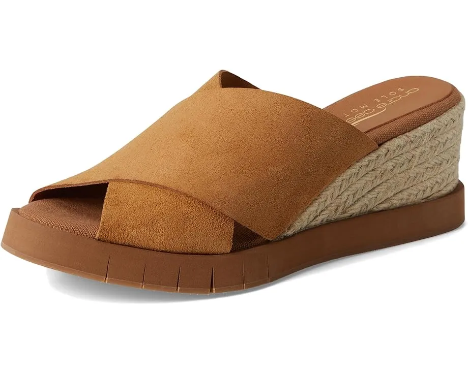 Andre Assous Filo сандалии на клиновидном каблуке обернутом джутом из испанской кожи