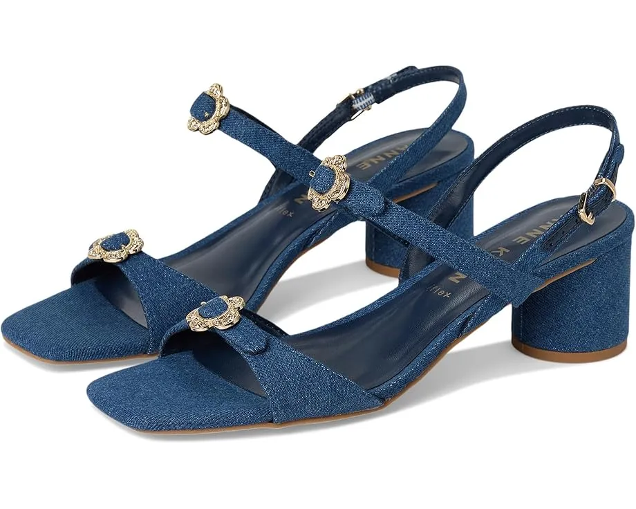 Сандалии Anne Klein Felipa на каблуке с ремешком на щиколотке и технологией iFlex