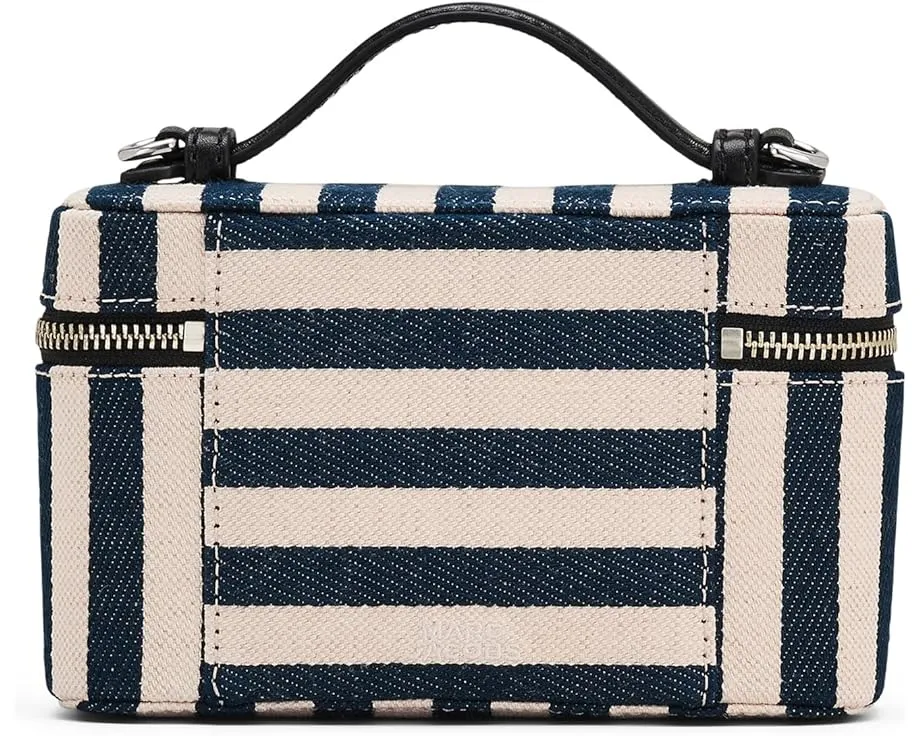 Сумка для косметики Marc Jacobs из полосатого холста The Stripe Canvas Everyday Vanity
