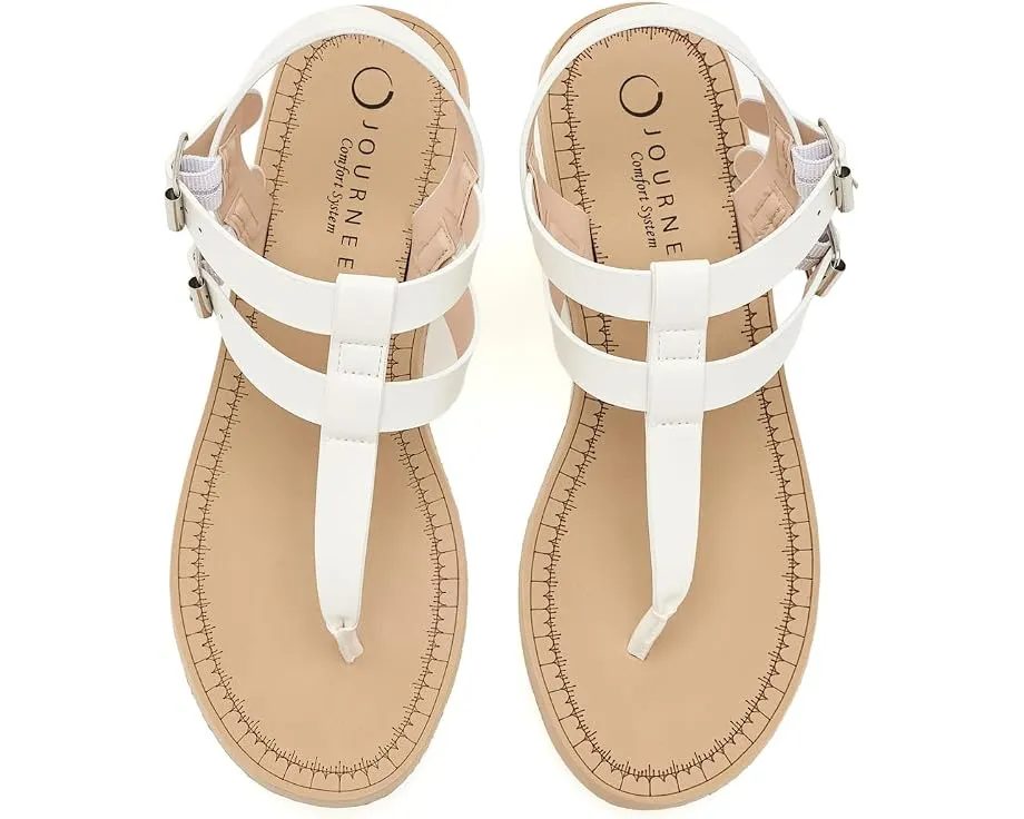 Босоножки Bina на танкетке от Journee Collection