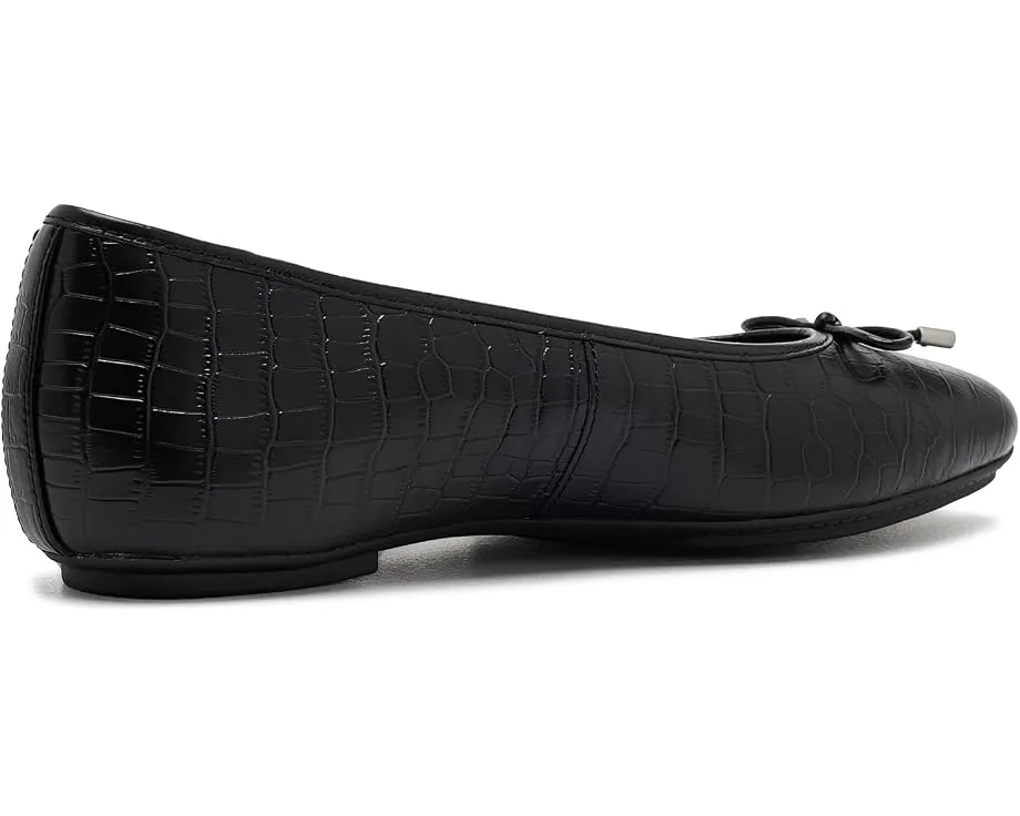 Балетки Delicato Crocodile из кожи с принтом крокодила FitFlop
