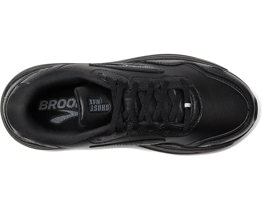 Кроссовки Brooks Ghost Max Leather с азотной амортизацией и технологией Glideroll Rocker