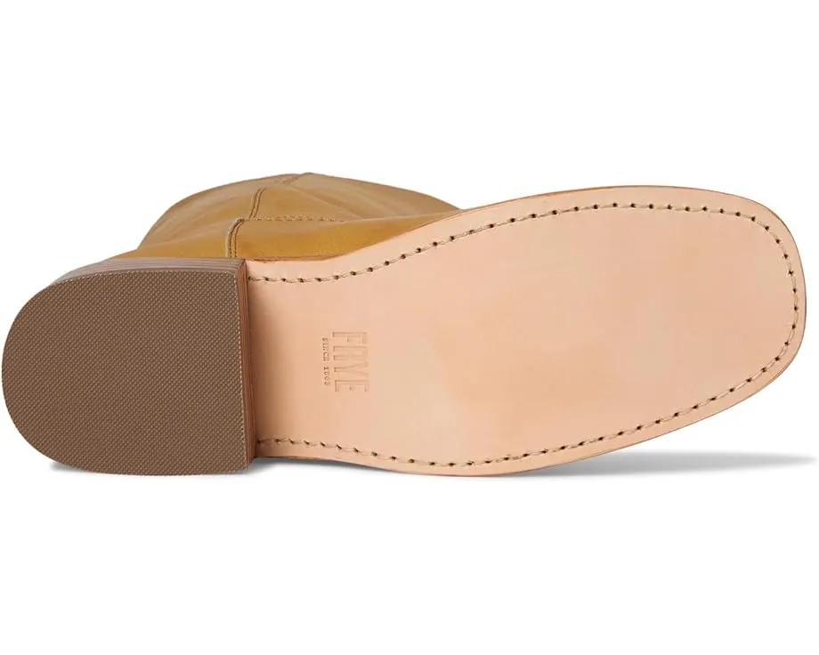 Сапоги Frye Campus 14L из крафтовой кожи с кожаной подошвой и каблуком