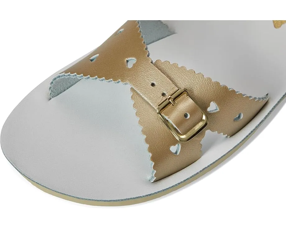 Детские сандалии Salt Water Sandal Sun-San Sweetheart с вырезами в виде сердечек