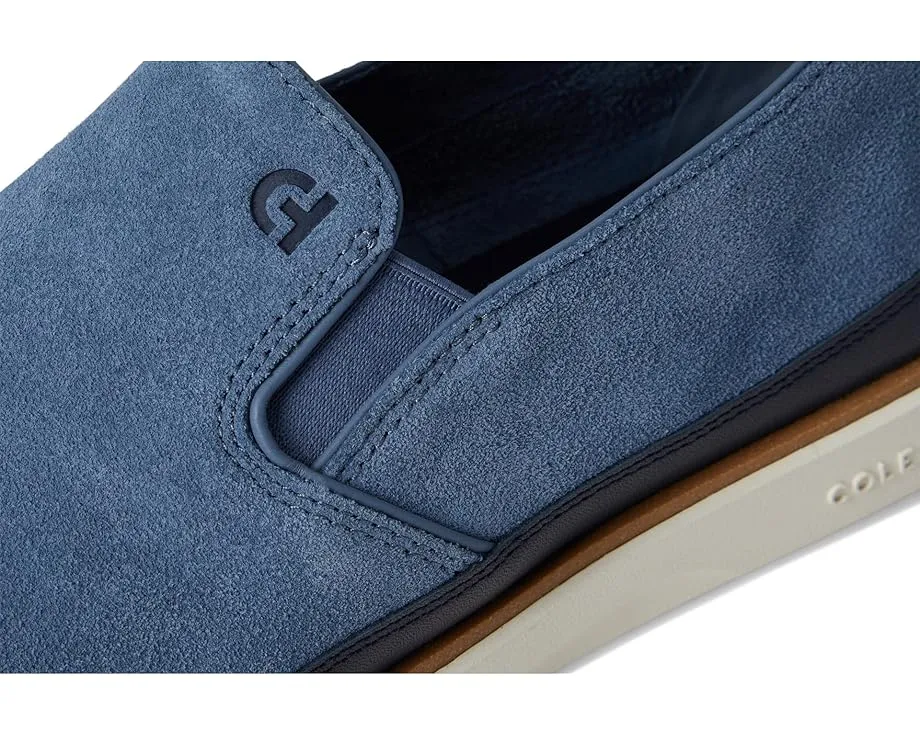 Кроссовки Cole Haan Grandpro Strawspoint Twin Gore слип-он из кожи