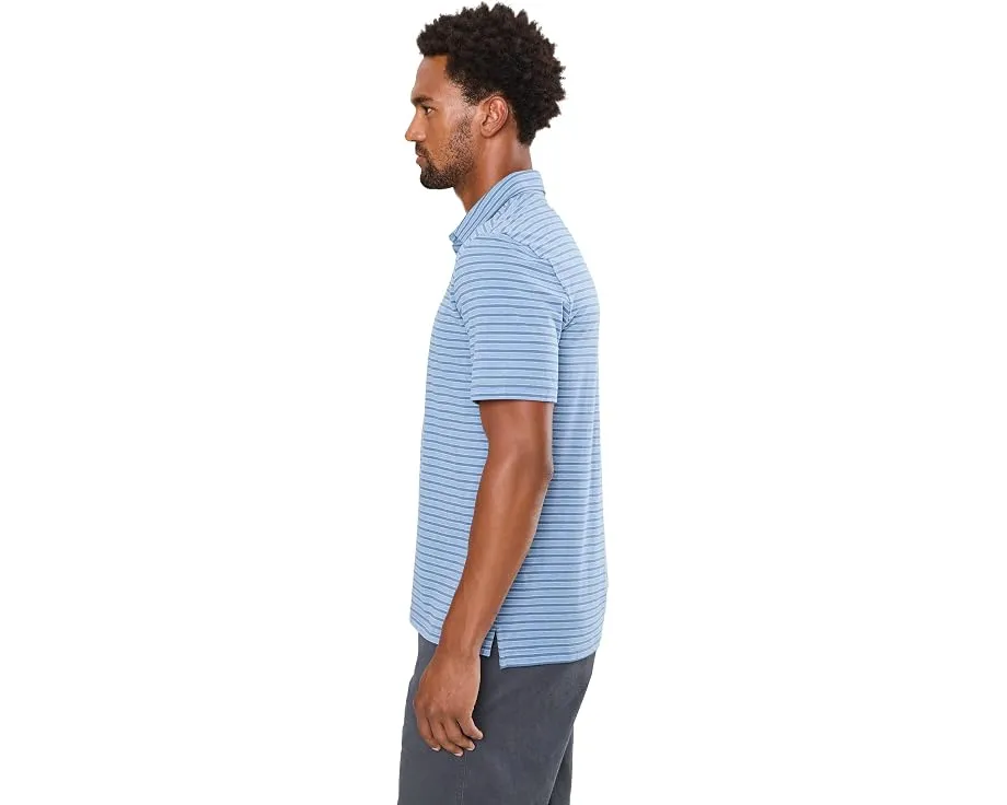 Поло Faherty Short Sleeve Movement Polo с эластичной тканью и классическим кроем