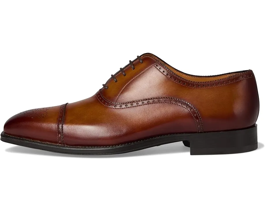 Оксфорды Magnanni Mick с перфорацией брог и кожаной подкладкой
