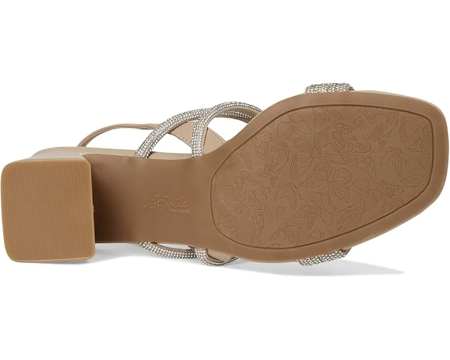 Босоножки LifeStride Celeste на устойчивом каблуке со стразами
