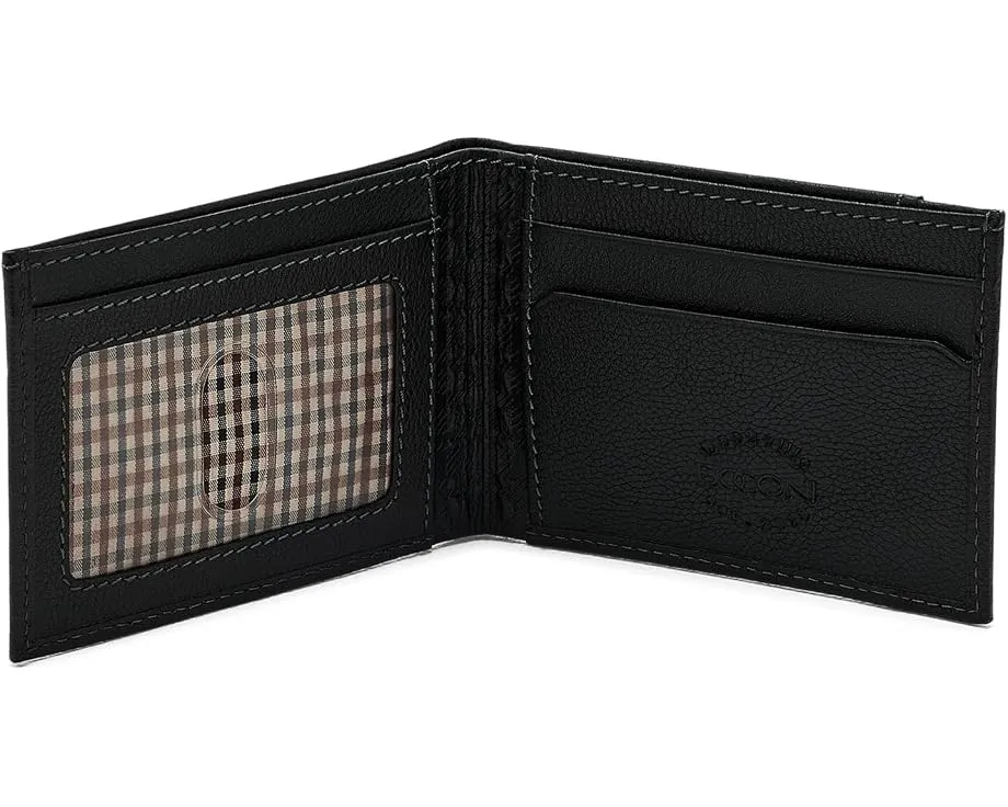 Кожаный бумажник Boconi Garth Slimster Bifold с RFID защитой