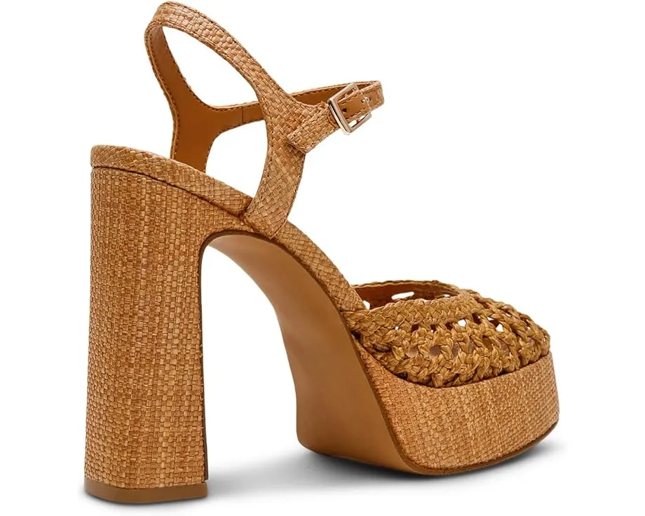 Босоножки Steve Madden Lexie на платформе с плетеным верхом из рафии