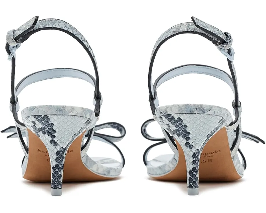 Сандалии на каблуке kitten heel Kate Spade New York Loop с ремешками и квадратным носком