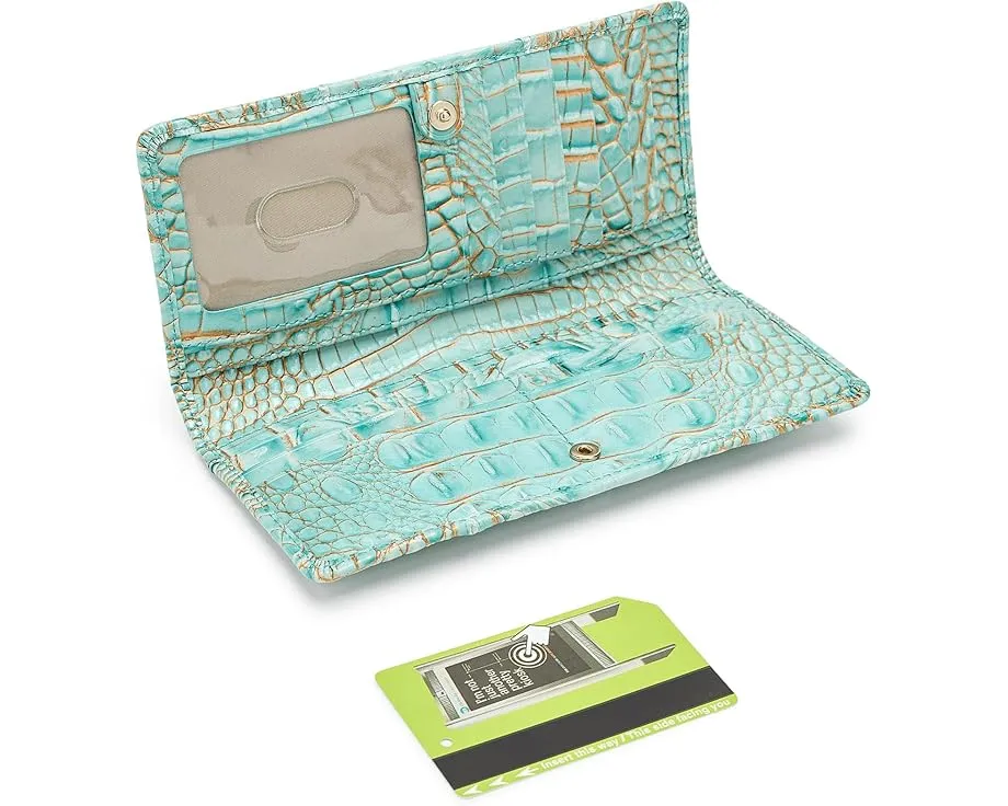 Brahmin Кошелек Ady из натуральной кожи с магнитной застежкой