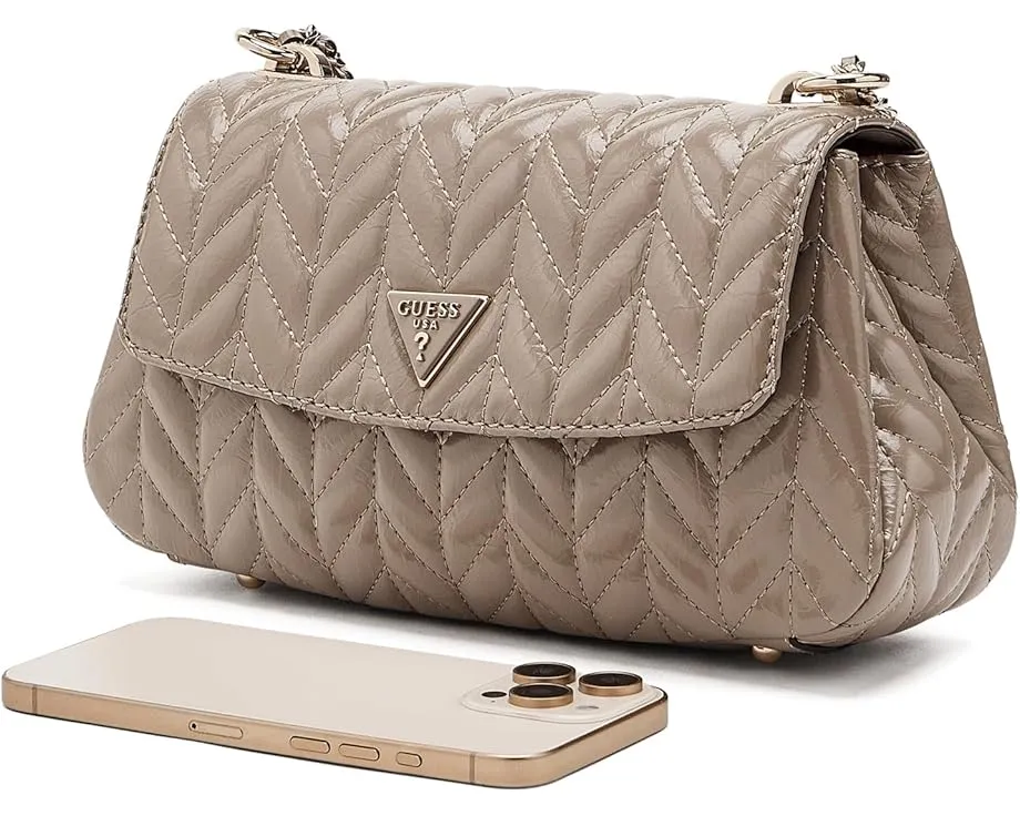 GUESS Конвертируемый кроссбоди Cheryl Flap с карманами для карт