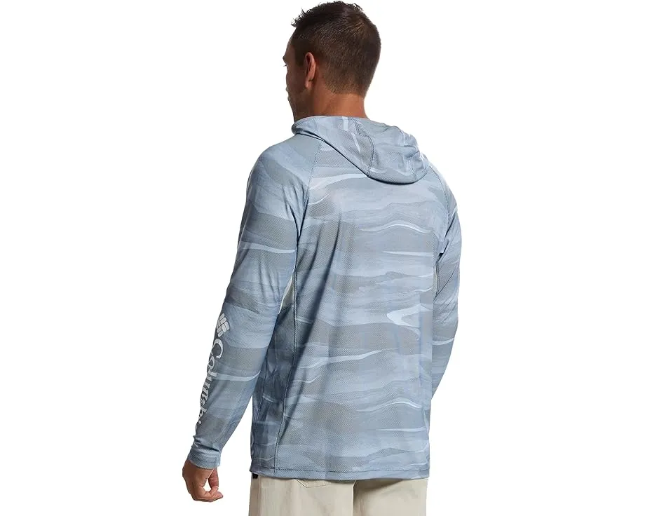 Columbia Terminal Deflector Zero II Hoodie с принтом и отверстиями для большого пальца