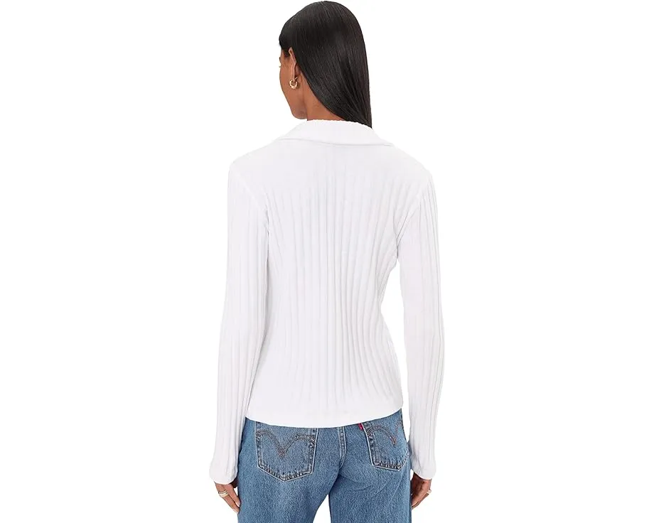 Топ Liyah с длинным рукавом и воротником от Michael Stars