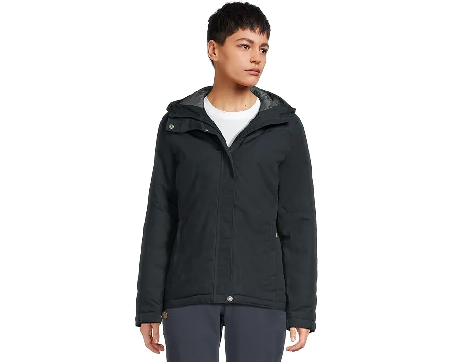 Утепленная куртка Fjällräven Stina из ткани G-1000 с регулируемым капюшоном