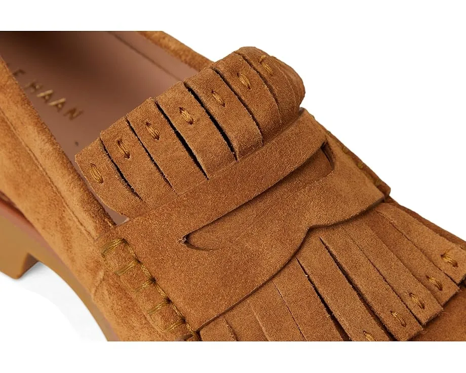 Cole Haan Treena классические лоферы с килти и подошвой на протекторе