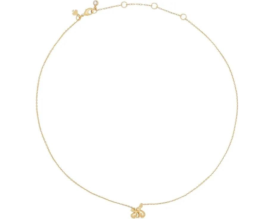 Подвеска Love You, Mom Bunny Pendant от Kate Spade New York с зайчиком