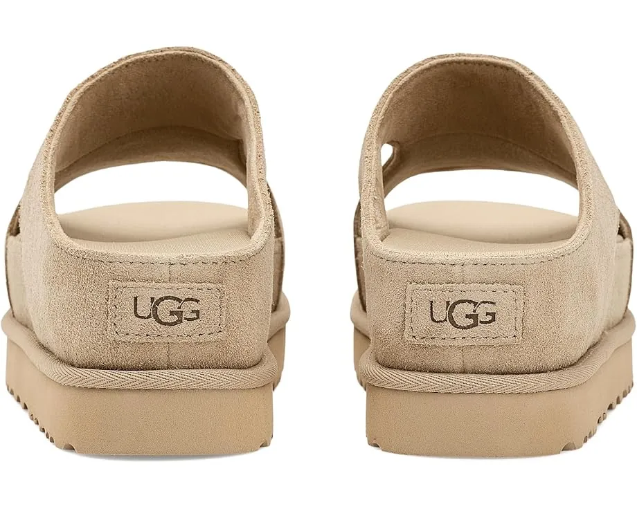 Сандалии UGG Goldenstar Hi Cutout Slide с боковыми вырезами и стелькой из пены