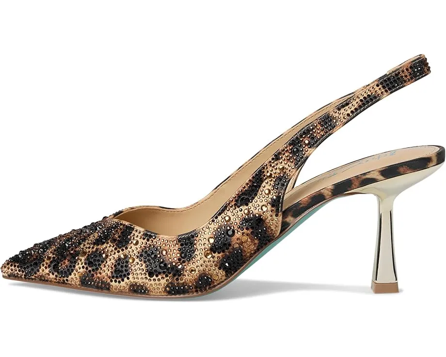 Блестящие туфли Clark на низком каблуке с застежкой на щиколотке от Blue by Betsey Johnson