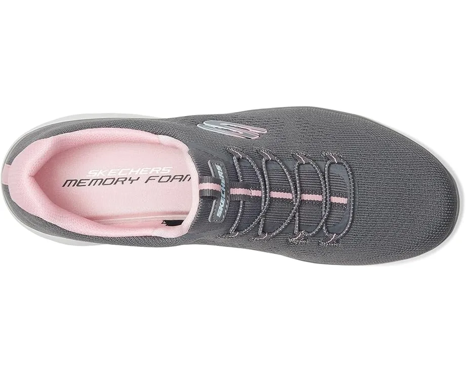 Кроссовки SKECHERS Summits Radiant Flow с технологией No Tie Fit