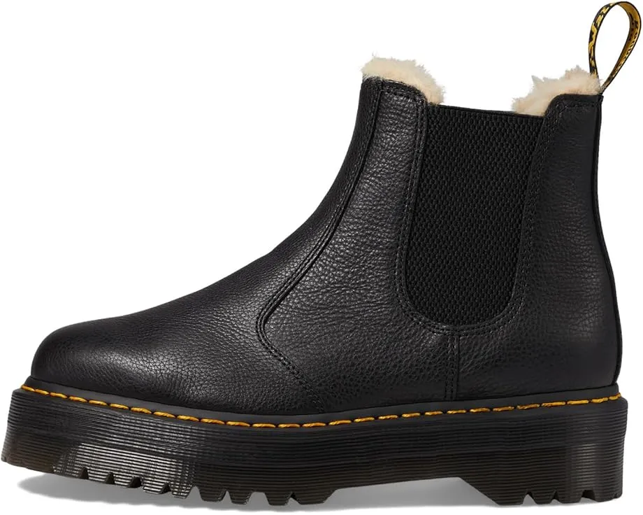 Ботинки Dr. Martens 2976 Chelsea на платформе с искусственным мехом внутри