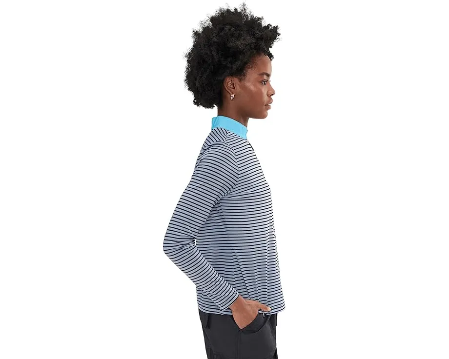 Jamie Sadock лонгслив с градиентной полосой и застежкой-молнией на четверть