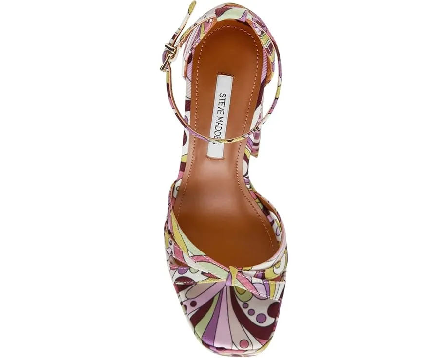 Сандалии Retro с принтом на устойчивом каблуке Steve Madden