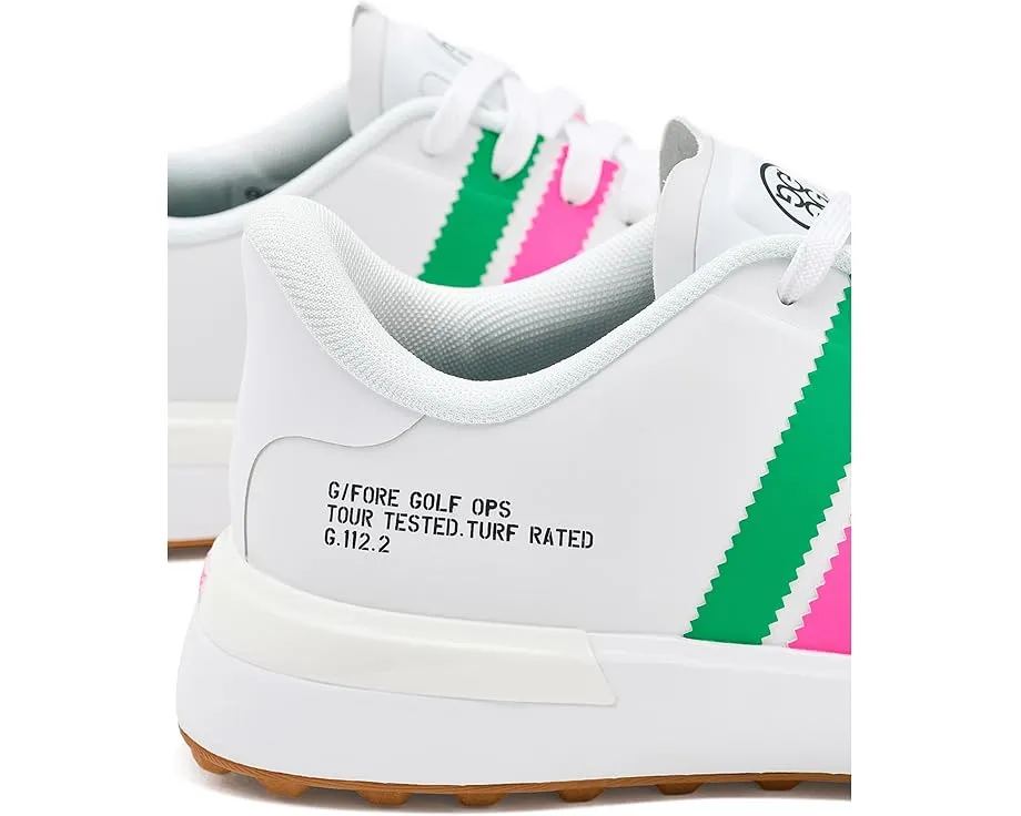 Гибридные гольф-ботинки GFORE G.112 Suede Striped Kiltie с замшевыми полосками